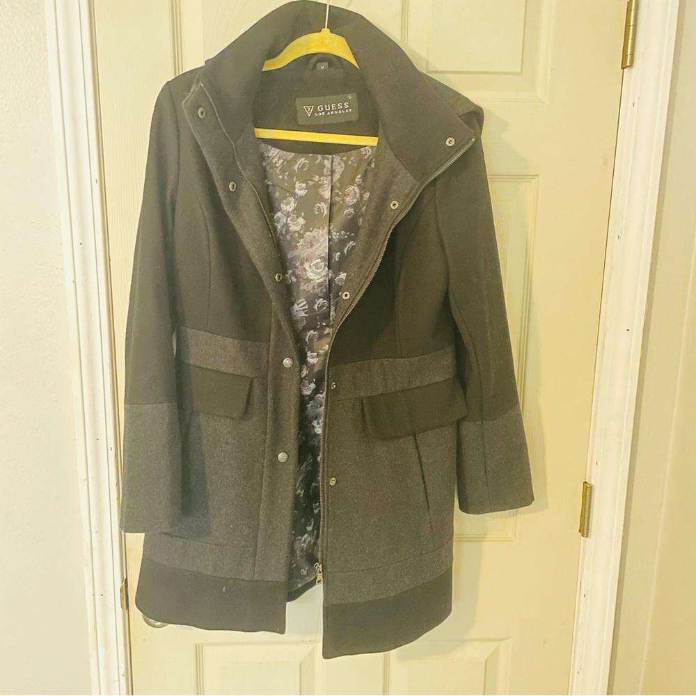 Guess hooded peacoat